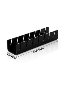 1/2pcs Space-Saving Acrylic Transparent Baseball Cap Display Storage Rack, Baseball Cap, Sun Hat, Wide Brim Hat Display Storage Rack, Dormitory Baseball Cap Display, Baseball Cap Stand, Transparent Storage Shelf, Room Decor, Travel Essential. - Multicolor - View 14