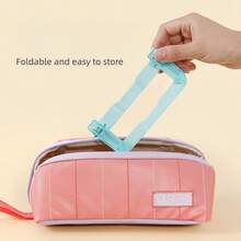 2/1pc Double Head Book Page Holder, Minimalist Study Style, Sturdy Plastic Foldable Design, Non-Blocking Reading Clip, For Book Lovers, Portable Textbook Fixing Stand, Ideal For Desk Study & Reading Practice - Multicolor - View 7