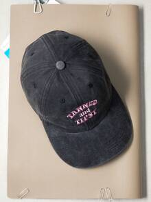 Okurime. 1pc Women's "TANNED AND TIPSY" Embroidered Soft Top Baseball Cap, Adjustable Brim - A - View 1