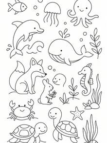 DIY Embroidery Stabilizer, A4 Size Self-Adhesive Water Soluble Non-Woven Auxiliary ,Deep-Sea Fish Design, For Beginner's To Use In Embroidery Projects - 21x29.7cm/8.26x11.7in - View 7