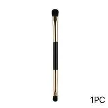 1pc Dual-Ended Contouring Brush, Multi-Functional Makeup Brush, Suitable For Nose, Eye Corners, Tear Troughs, Nose Bridge, Lip Base And Other Shadow & Highlight Contouring, Soft Synthetic Bristles, Facial Sculpting Makeup Tool - Multicolor - View 11