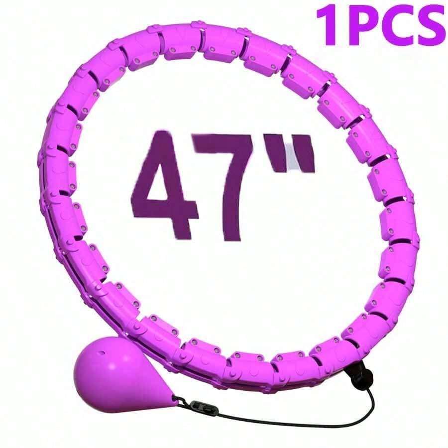 Dụng cụ tập thể dục có trọng lượng cho người lớn, kích thước lớn 47 inch, 24 đoạn tháo rời, phù hợp cho phụ nữ và người mới bắt đầu
