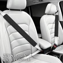 2PCs Shoulder Pads,Length 30cm/50cm Optional, Made Of PU Leather With Embossed Pattern, Automotive Interior Accessories - A - View 18