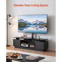 Television Stands & Entertainment Centers - Black - View 2