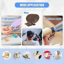 URmeili 12Pcs Keratin Gun Bond Glue Sticks Professional Hair Extension Glue Stick Hair Styling Tools - View 6