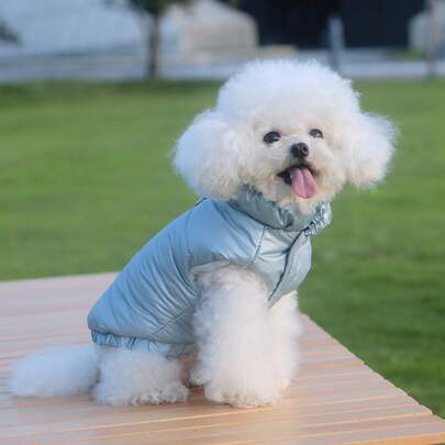 2025 New Pet Clothing Warm Winter Vest, Dog Padded Coat, Lightweight Sports Jacket, Dog Clothes Autumn And Winter Styles Poodle, Schnauzer, Bichon Frise, Pomeranian, Chihuahua, Yorkshire Terrier And Other Small And Medium-Sized Dogs, Winter Clothing