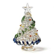 Christmas New Colorful Glass Christmas Tree Ornament Home Desktop Holiday Atmosphere Decoration - Multicolor - View 8
