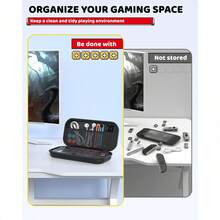 Switch 2 Storage Bag, Hard Shell Travel Carrying Case For Switch2/Switch OLED/Switch/Switch Lite, With Multiple Storage Pockets, Can Store Console Accessories And Games, Lightweight And Compact, Includes 10 Game Card Slots - View 9