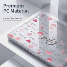1-Piece Clear Crystal Shockproof Protective Case For MacBook/Matebook,Full Transparent Hard PC Cover With Cooling Vents,Snug Fit Laptop Shell,Compatible With 13 Neo/13.3 Air/13.3 Pro/13.6Air/14.2 Pro/15Air/16.2Pro/D16/14 Ultra - View 7