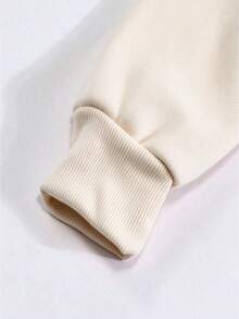 Plus Size Sweatshirts & Hoodies - Apricot - View 3