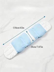 Gối hỗ trợ eo quấn quanh với dây đeo điều chỉnh được, thiết kế công thái học 3 vùng mềm mại cho người ngủ nghiêng và ngủ ngửa, lõi trong có thể tháo rời và vỏ gối có thể giặt được - Nhiều màu - Xem 12