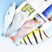 Creative Realistic Fish Pencil Case Personalized Unisex Student Pencil Box Salted Fish Pencil Bag Storage Bag - B6 - View 3