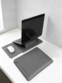 Stand/Sarung/Alas Mouse Laptop 3-in-1, Cocok untuk Laptop 12-14 Inci. Ideal untuk Perjalanan Bisnis, Penggunaan Kantor, Penggunaan di Rumah, Tas Kantor Sehari-hari, dan Lainnya. Tas Laptop Multifungsi, Pelindung dan Casing, Alas Mouse Keyboard Komputer Pribadi, Stand Laptop, Aksesori Meja Kantor - View 10