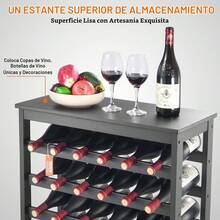 Freestanding Wine Racks & Cabinets - Black - View 6