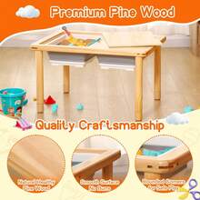Kids Tables & Chairs - White - View 4