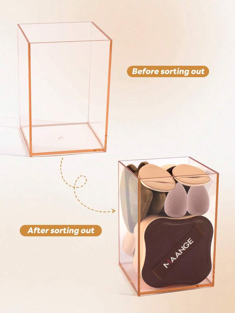 MAANGE 聖誕禮物 13件組化妝工具套裝，包含 12個乾/濕兩用化妝海綿 + 1個收納管，柔軟親膚化妝海綿，可重複使用化妝配件，適合梳妝台收納，送給女孩的絕佳禮物 - 彩色 - 查看 11