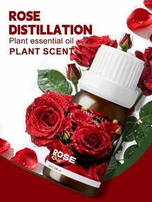 EMBRACEX. Minyak Esensial Mawar 10ml, Aroma Bunga, Alami & Segar, Bebas Alkohol, Diffuser Dalam Ruangan, Wangi Tahan Lama, Aromaterapi Mobil, Hadiah Liburan, Pembuatan Lilin - mawar - View 2