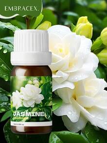 EMBRACEX. زيت الياسمين الأساسي 10 مل، زيت نباتي أساسي، رائحة زهرية طازجة، عطر نباتي، علاج عطري للسيارة، هدية للعطلات، موزع داخلي، صناعة الشموع - الياسمين - مشاهدة 5