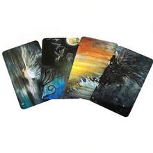Tattered Wings Oracle Wild Edition Cards Fortune Telling Card Game Divination Tools - White - View 3