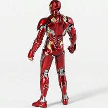 Hasbro 3pcs/1set Iron Man Nano Armor Action Figure Marvel Series Desktop Decoration Statue Model Birthday Gift - Multi-color - View 4
