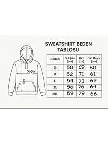 Women's Floral Print Detailed Fleece Lined Hooded Sweatshirt - Black - View 4