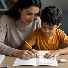 Arabic Edition Line & Shape Tracing Practice Notebook, Pencil Control Exercises With Straight Lines, Curves And Patterns, Guided Pre-Writing Activities For Home & Classroom Learning, Fine Motor Skills, Hand-Eye Coordination And Handwriting Readiness - Arabic Pencil Control - View 7
