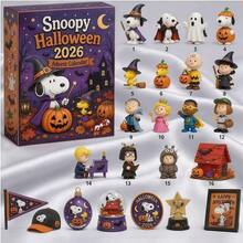 Hasbro Snoopy Halloween Countdown Calendar With Unique Daily Surprises, Ideal Christmas And Halloween Party Gift, Christmas Stocking Filler (Random Style) - One Size - View 6