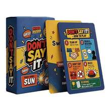 Don't Say It Taboo Word Guessing Card Game, Fun Family Party Travel Pocket Game,Group Game Night Gifts,Suitable For Party Entertainment Game - Multicolor - View 5