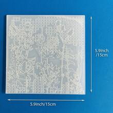 Embossing Plates, Wall Tiles, Wood Grain, Multiple Pattern Embossing Templates, Plastic Texture Mats, Suitable For Greeting Card Making, Scrapbooking, DIY Paper Crafts - Embossed Wall Tiles - View 21