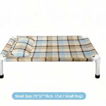 Pet Elevated Bed, Universal Cat & Dog Bed, Washable Small Dog Bed Mat, Four Seasons Available, Off-Ground Moisture Proof, Breathable, Portable For Outdoor Use - one-size - View 7
