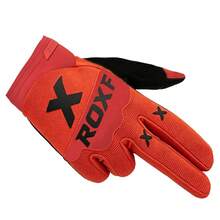 ROXF 1 Pair Full Finger Touchscreen Motorcycle Riding Gloves, Breathable Anti-Slip Shock-Absorbing, Off-Road Mountain Bike Riding Gloves, Unisex - Red - View 6