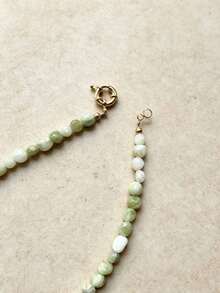 Natural New Jade Necklace – Energy Healing Crystal Jewelry For Women - New Jade - View 5
