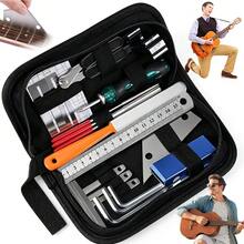 25-Piece Guitar Tool Set – Includes Practical Tool Bag, String Winder & String Cutter, Guitar Accessories Kit For Guitar, Ukulele & Bass Maintenance - Set - View 7