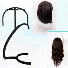 1pc Top Wig Hanger For Multiple Wigs Multifunctional Adjustable Wig Stands Plastic Hat Display Wig Head Holders - View 2