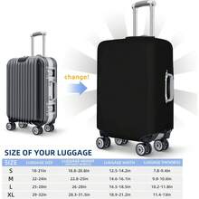 Thickened Elastic Luggage Cover, Protective Suitcase Cover, Fits 18-32 Inch Luggage, Travel Accessory - Multicolor - View 3