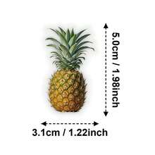 56pcs Tropical Fresh Fruit Graffiti PET Stickers, Suitable For Decorating Journals, Phone Cases, Notebooks, Tablets, Skateboards, Guitars, Party Packaging, Water Bottles And Luggage - Multicolor - View 3
