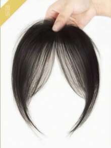Fake Bangs Hair Piece Top Hair Supplement Women Volumizing Eight-Character Bangs Lightweight Invisible Hair Extension Patch - A - View 10
