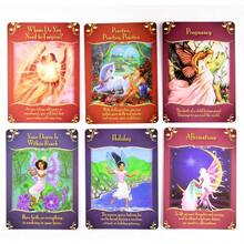Magical Messages From The Fairies Oracle Cards Prophecy Tarot Deck With PDF Guidebook - White - View 4