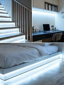 LED Light Strip, Christmas USB Powered 5V COB LED Light Bar, Christmas Lighting With Touch Control, Adjustable Brightness, Suitable For Christmas Decoration TV Backlight, Mirror Decoration, Bedroom LED Light, Living Room Decoration, Christmas Decoration, Holiday Lighting - LED Strip Light - View 9