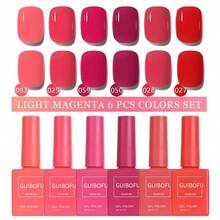 Set Kutek Gel 6 Warna dengan Botol yang Sesuai Warna, Cocok untuk Manikur Wanita di Musim Semi, Gugur, Dingin, dan Musim Panas, Manikur DIY di Rumah, Penataan Manikur Sehari-hari, Set Gel Warna-warni untuk Penggunaan Pribadi, Manikur di Rumah dan Desain Manikur Musiman - MultiWarna - View 58