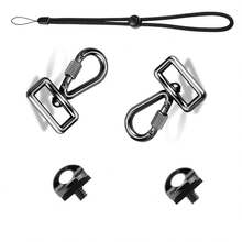 Camera Neck Strap Screw Holder, 1/4 Thread Camera Screws With Rubber Washer For Quick Install/Release Wrist Strap Sling - View 12