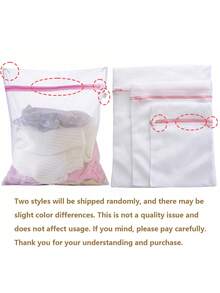 Extra Large Capacity Laundry Bag Set, With Shoulder Strap And Durable Drawstring, Includes Mesh Laundry Bag, Multi-Purpose Rectangular Woven Laundry Bag, Suitable For Home And Travel Storage, Can Be Used As Laundry Bag Or Mother's Day Gift, Can Be Put In Washing Machine. Garment Care Bag, Prevents Clothes Deformation, Zipper Bag. Dormitory, Home Essential. Bathroom Storage - Multicolor - View 11