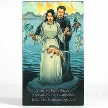 Pagan Tarot Deck Leisure Party Board Game Fortune-Telling Prophecy Oracle Cards - White - View 2