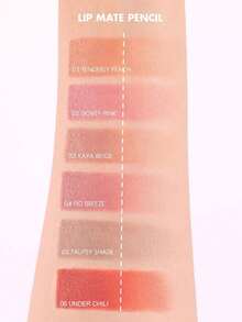 Rom&nd Romand Lip Mate 唇線筆 05 Taupey 灰色調 0.5g/0.02oz，唇線筆，面部彩妝，持久顯色，長效持妝，色彩濃郁，塗抹順滑，高顯色度，可伸縮筆尖，易於使用，05 灰褐色 - 05 Taupey 色調 - 查看 5