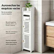 Over-The-Toilet Storage - White - View 9