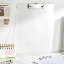 A4/A5 Transparent Loose-Leaf Binder, Clipboard With Metal Clip, Suitable For Notes, Forms, Documents And Drawings - Multicolor - View 9