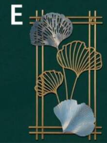 1pc Colorful Ginkgo Leaf Acrylic Wall Decor Plaque 2D Flat Printed Aesthetic Wall Decoration Vintage Hanging Decor Kitchen Coffee Shop Decor Sign Suitable For Home, Room, Living Room, Office Decoration, Valentine's Day New Year Party Decoration, Housewarming Gift, Home Decor, Room Decor, Wall Decor Gift, Birthday Graduation Gift - Multicolor - View 7