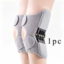 Elderly Knee Stabilizer, Stair Climbing Assistive Device, Outdoor Hiking Aid, Suitable For Elderly Daily Activities, Knee Joint Support Device, Hiking Protection, Sports Elderly Support, Fitness Walking, Climbing, Patella Knee Guard, 1pc Adjustable Knee Compression Sleeve With Spring Support - Breathable, Suitable For Knee Stabilizer, Buckle Closure, Hand Washable - Hiking Knee Pads - View 11