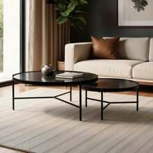 Living Room Table Sets - Black - View 6