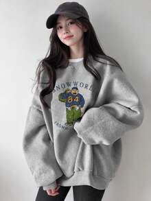 Women Sweatshirts - Dark Grey - View 2
